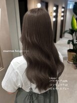 エレノア 静岡店(Eleanor) 【サメシマ】大人気☆透明感マロンベージュ