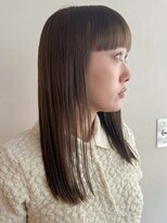 マッシュ チャヤマチ(MASHU chayamachi) 柔らか透明感カラー/ブリーチなし/オリーブブラウン/大阪梅田