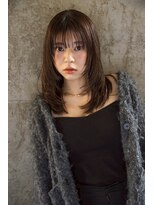 シェル(SHEL+L)&nbsp;layer × brown color 【田中智那美】