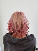 アース 郡山コスモス通り店(HAIR&MAKE EARTH)&nbsp;ピンクベージュ×ピンクインナーカラー