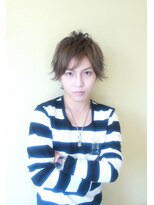 コジック ヘアアンドアイ(Cogic hair & eye)&nbsp;モテるハイトーンと束感で魅せるモテツーブロックミディアム