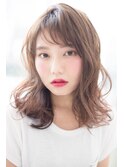 アッシュベージュレイヤー【56hair戸越銀座】