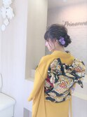 ヘアセット・振袖 着付け　7
