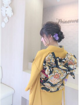 プリマベーラ(Primavera) ヘアセット・振袖 着付け　7