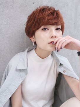 ジーナ 池袋(Zina) 【Zina　池袋】イメチェン毛先パーマ耳かけ×フォギーベージュ