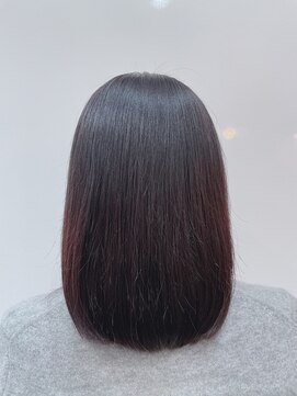 シャンスヘアアンドスパ 浦和(CHANCE hair&spa) ピンクバイオレットボブ