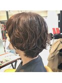 【PURE PLACE×稲川】 マッシュショート×パーマ