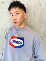 ラグシス ザ バックルーム(LUXIS THE BACK ROOM) フェード×ナチュラルパーマ