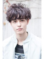 ケアリー 武蔵小杉(Carelly)&nbsp;AUSTIN メンズアップバング×束感ショートマッシュ