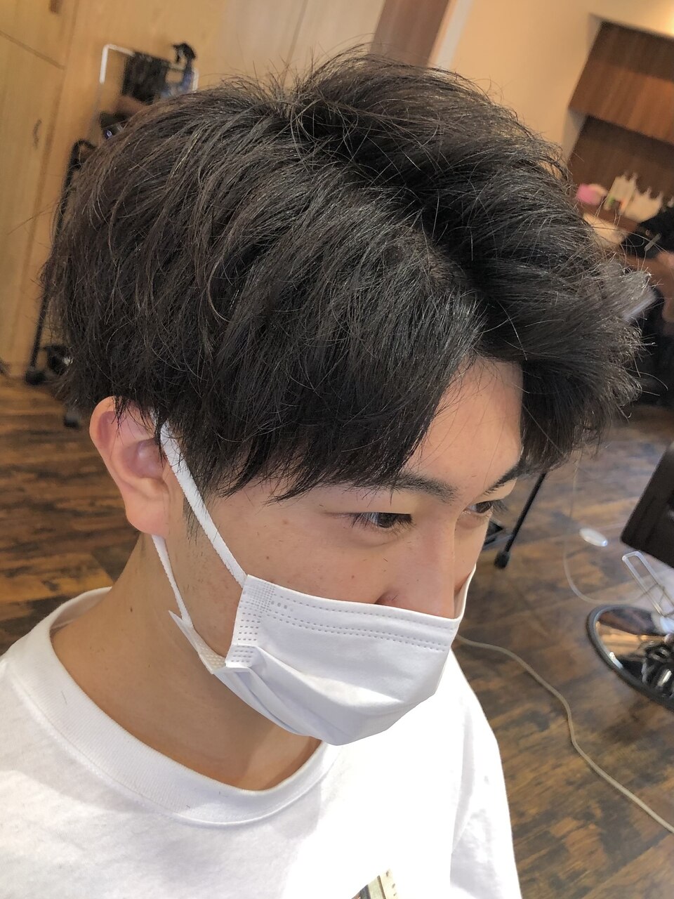 カット＋オーガニックカラー(前処理トリートメント込み)￥6500