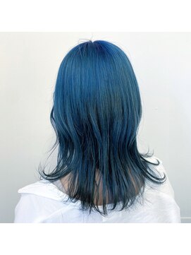 ヘアーアトリエ ネヴェア(hair atelier NEVAEH) turquoise blue