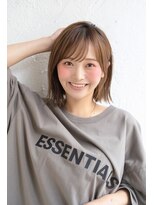 アンアミ オモテサンドウ(Un ami omotesando) 【Un ami】《増永剛大》    似合わせ、おとな可愛い外ハネボブ