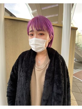 ムジーク(Musiiik) ピンクとパープルのビビットカラー