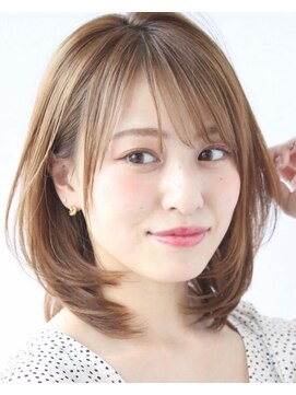 アフロート ルヴア(AFLOAT RUVUA) 小顔効果抜群【大人ひし形レイヤーカット】は《京佳》にお任せ★