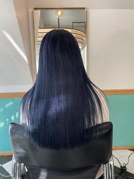 ゲーム 吉祥寺店(GAME) ダブルカラーブルーカラーツヤ髪ケアブリーチハイトーン前髪