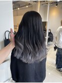 ホワイトシルバーグラデーションryota
