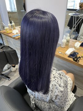 リーオオサカ(Lee Osaka) ネイビーパープル×東芽生