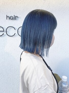 ヘアーリコア(hair recoa) 切りっぱなしボブ