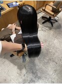  髪質改善でツヤサラストレート 髪質改善/艶髪/縮毛矯正/巻き髪/