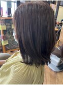 くびれレイヤーボブ 外ハネ