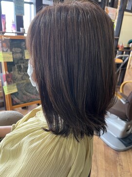 ヘアーフォルサ(HAIR FORZA) くびれレイヤーボブ 外ハネ