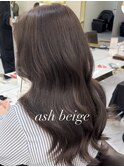 グレージュカラー/シルキーベージュ/斜めバング[梅田/大阪]