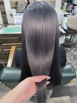 ココテラス(coco terrace) シルバーグレイ/韓国/髪質改善/ケアブリーチ/前髪カット