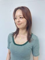 カリーナコークス 原宿 渋谷(Carina COKETH)&nbsp;レイヤーカット/顔周りレイヤー/インナーカラー/ダブルカラー