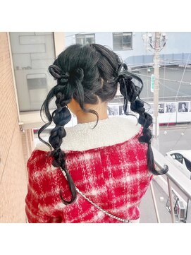 サロンドミルク 原宿(salon de MiLK) ヘアセット、ヘアメイク