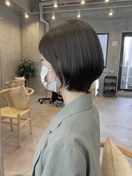 イミ(imi) 大人ショートボブ/まるみショート/髪質改善/登戸