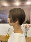 切りっぱなしボブ エアリーロング 美髪 ピンクブラウン