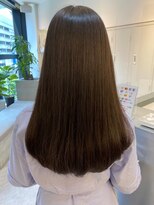 ジーナ 船橋(Zina)&nbsp;髪質改善＊ロングレイヤーグレーベージュ＊美髪【Zina船橋】