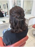 お呼ばれヘアセット
