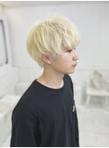 無造作マッシュショート
