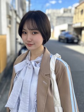 アンメリーアン(Ann merry ann) 大人美人アッシュオリーブショコラアッシュ韓国ヘアモテ髪