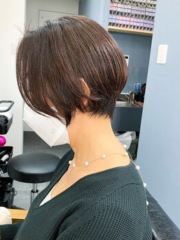 ルフレ 立川(Reflet)の写真/なりたいスタイルに合わせて薬剤を選定！気になる根本もしっかり染めて透明感のあるキレイな仕上がりに♪