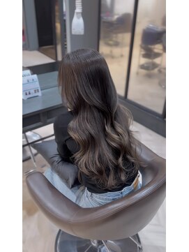 エールバイボヌール(Ere by Bonheur) 西梅田堂島　ブリーチなしダブルカラーグレージュ