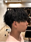 緩めツイストスパイラルパーマメンズカットメンズパーマ