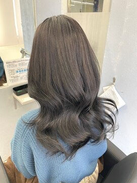 エル 新小岩(elu) 美髪/ワイドバング/レイヤーカット/くすみベージュ/新小岩駅