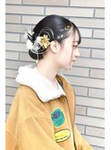【成人式前撮り】シニヨンスタイル