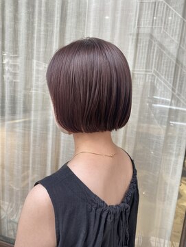 カウチ 板橋本町店(kauti) ミニボブ×オレンジブラウン