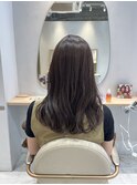 透明感☆オリーブベージュカラー