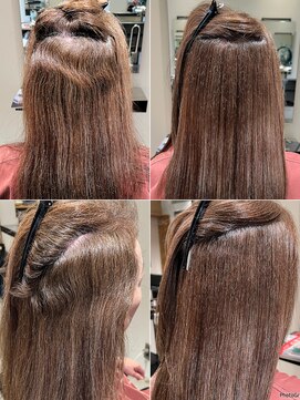 フリック 京都河原町店(FLICK) ★40代50代内巻きミディアムレイヤー髪質改善酸性ストレート京都