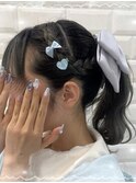 夏におすすめポニーテール♪_ゆう
