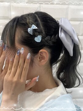 リルミー ミュエナ 大須 矢場町(Lilme myuena) 夏におすすめポニーテール♪_ゆう