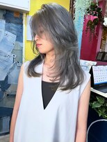 トーク 伊丹本店(TAL'KE)&nbsp;TAL’KE/伊丹/ケアブリーチ/レイヤーカット/アッシュグレー_1472