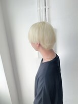 ミュー(Mu)&nbsp;ホワイトブロンド　ハイトーンカラー　メンズ