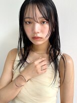 トリッカ 銀座(tricca)&nbsp;ナチュラルレイヤー/顔まわりレイヤー/ストレートヘア/髪質改善