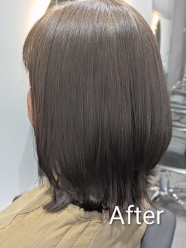 ジールヘアー(GIIL HAIR) ミディアムレイヤースタイル