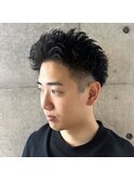 アップバング/スパイキーショート/ピンパーマ